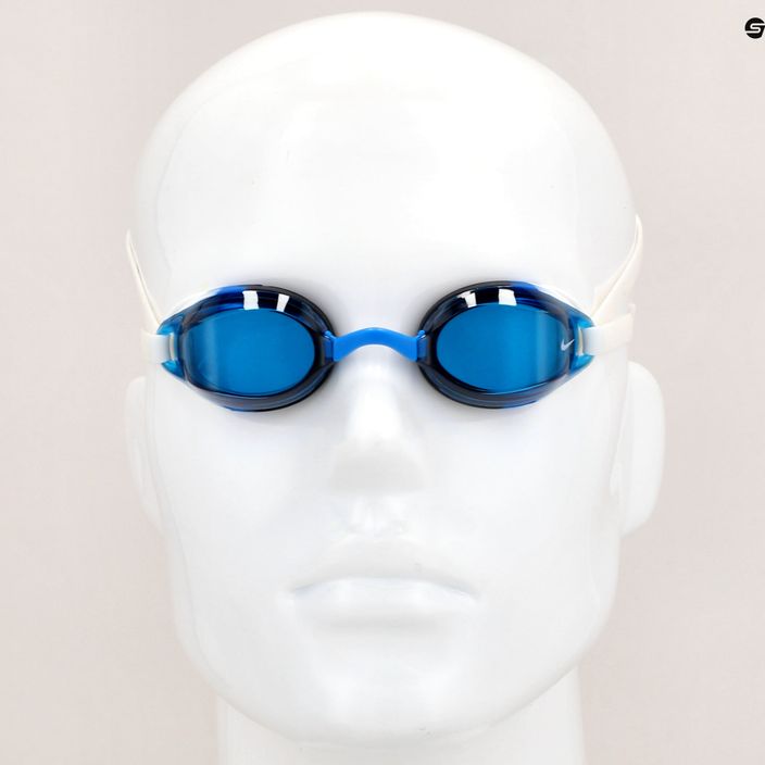 Детски очила за плуване Nike LEGACY JUNIOR сини NESSA181 6