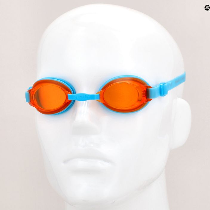 Детски очила за плуване Speedo Jet V2 синьо и оранжево 68-092989082 6