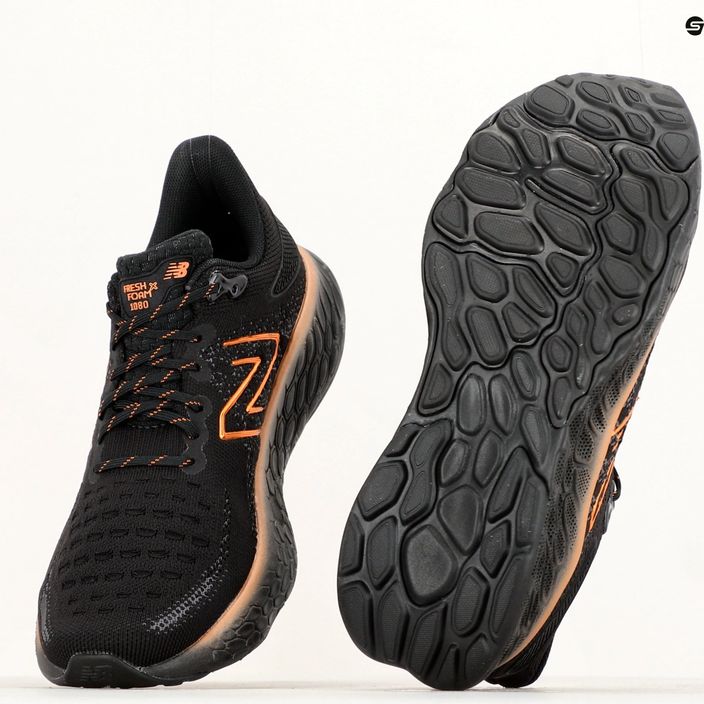 New Balance Fresh Foam 1080 v12 черно-оранжеви дамски обувки за бягане 12
