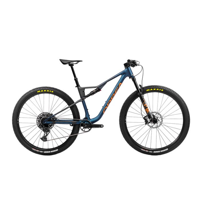 Orbea Oiz H20 2023 лунен прах синьо/лео оранжево планински велосипед 2