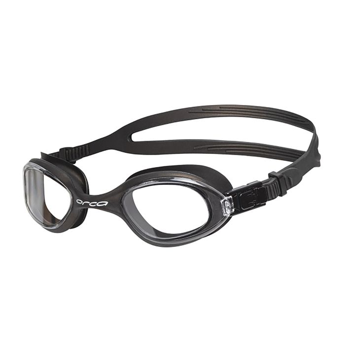 Orca Killa 180º прозрачни черни очила за плуване 2