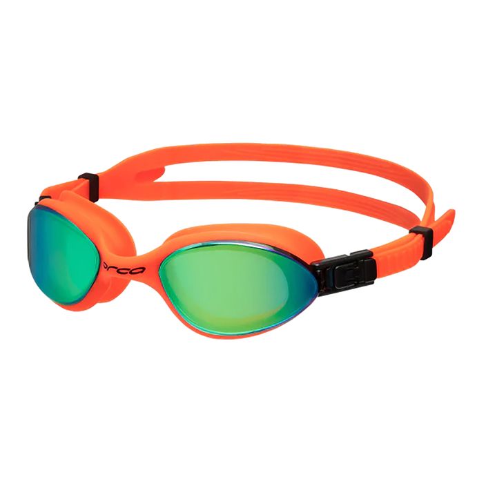 Оранжеви очила за плуване Orca Killa 180º огледало 2