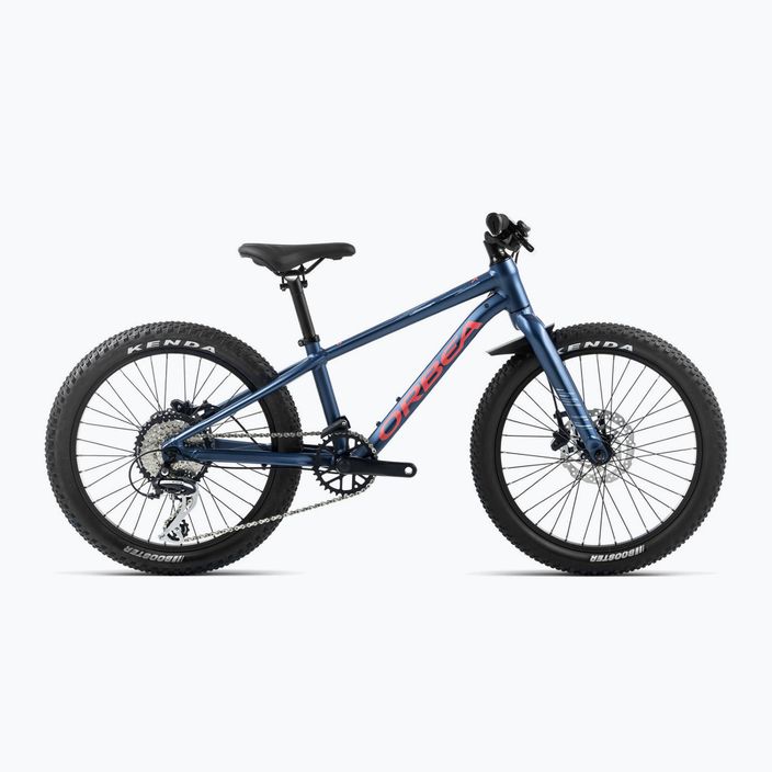 Детски велосипед Orbea MX 20 Team Disc moondust blue/red