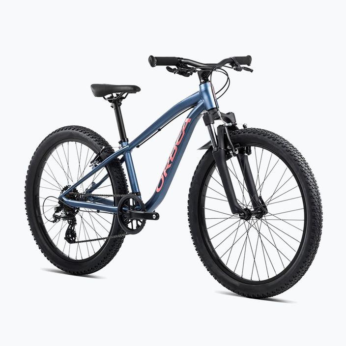 Детски велосипед Orbea MX 24 XC 2024 moondust blue/red 2