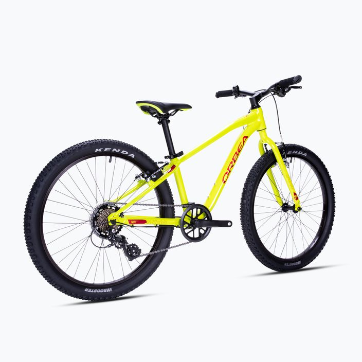 Детски велосипед Orbea MX 24 Dirt жълт 2