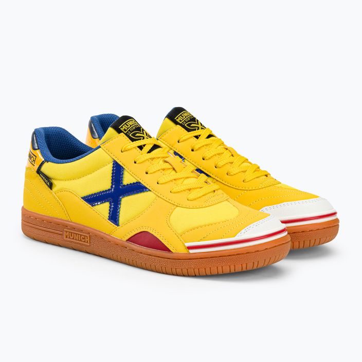 MUNICH Gresca жълти футболни обувки 4