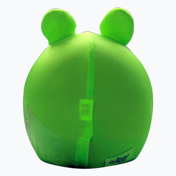 COOLCASC Зелена каска с покритие от жаба 2 5