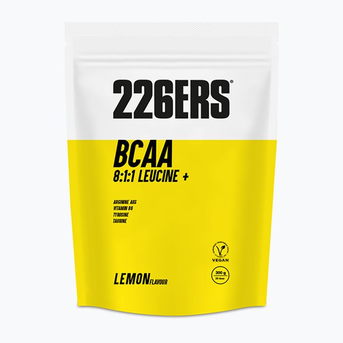 Аминокиселини 226ers BCAA 8:1:1 + Тирозин + Таурин + Аргинин + Вит.В6 + Калий 300 g лимон