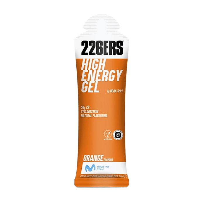 226ERS High Energy Солен BCAA енергиен гел 76 g портокал 2