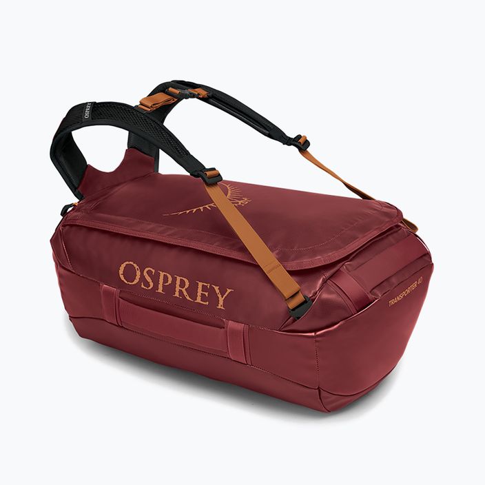 Пътническа чанта Osprey Transporter 40 л червена планина 5