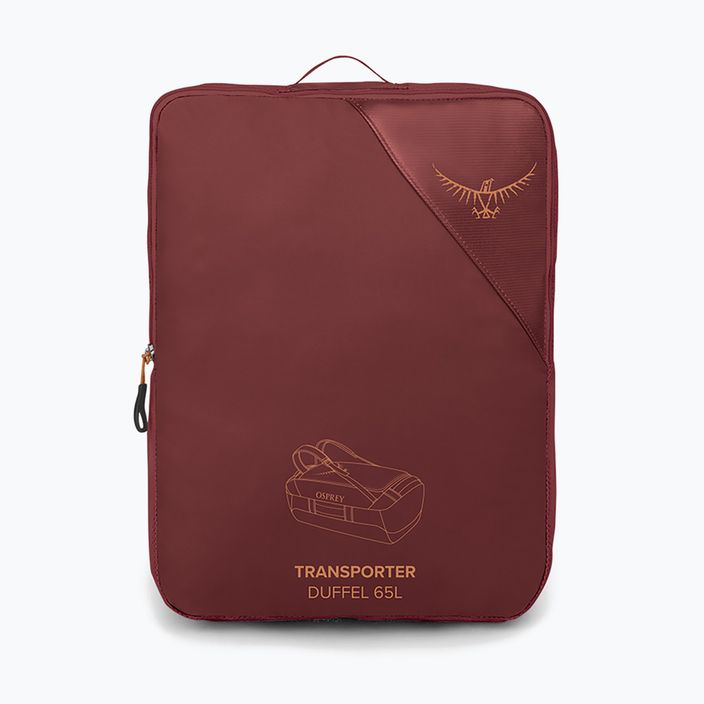 Пътническа чанта Osprey Transporter 65 л червена планина