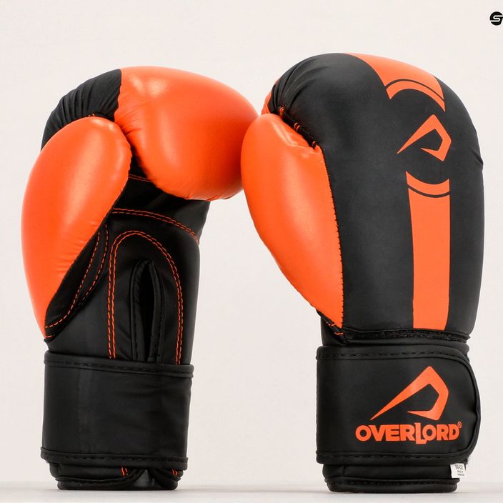 Ръкавици Overlord Boxer черни и оранжеви 100003 11