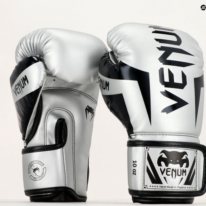 Мъжки боксови ръкавици Venum Elite зелени 1392-451 13