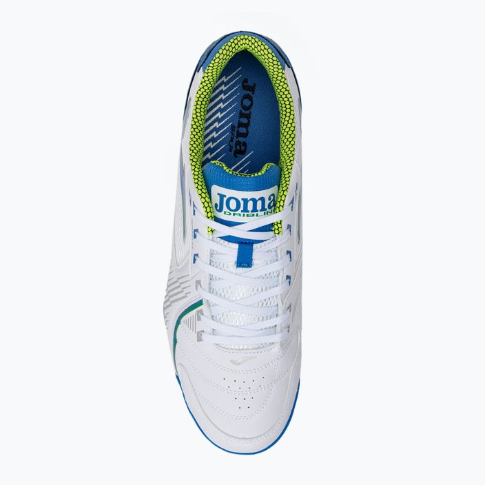 Мъжки футболни обувки Joma Dribling TF white/royal 6