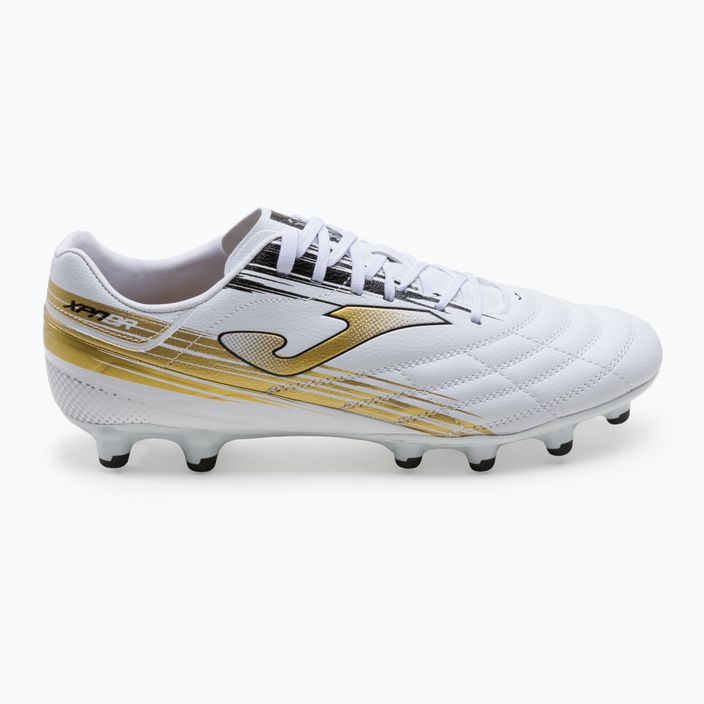 Мъжки футболни обувки Joma Xpander FG white/gold 2