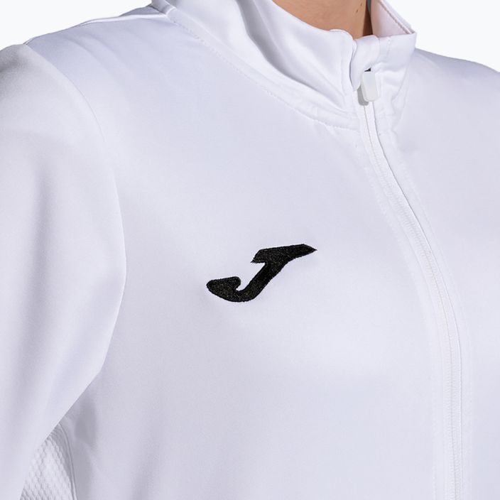 Дамски потник за бягане Joma Winner II Full Zip бял 6