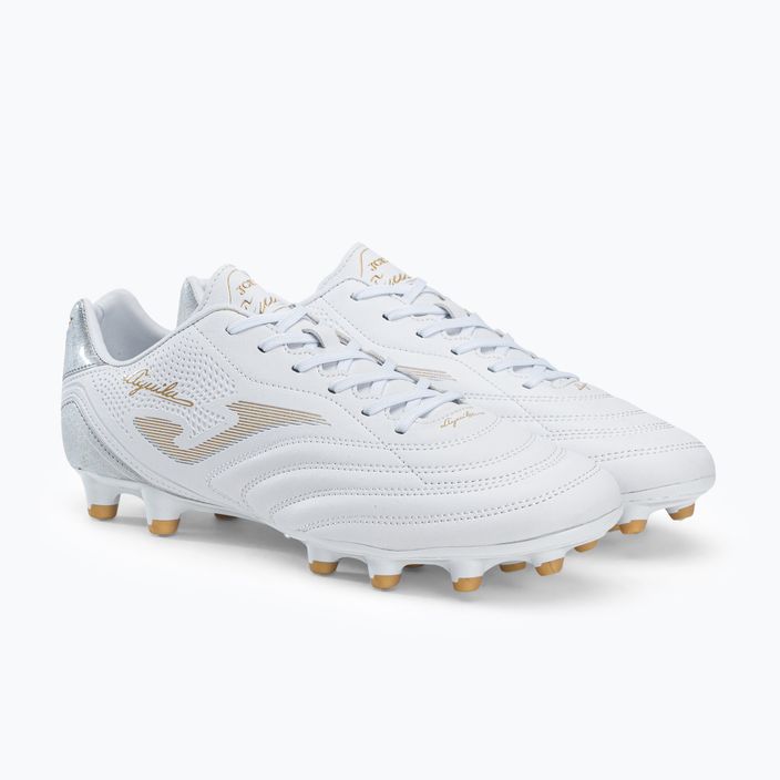 Joma Aguila FG мъжки футболни обувки бели 5