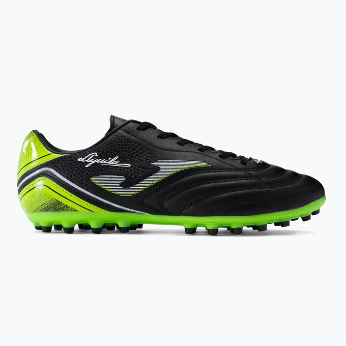 Joma Aguila 2231 AG negro/verde fluor мъжки футболни обувки 2