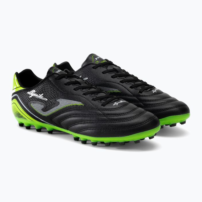 Joma Aguila 2231 AG negro/verde fluor мъжки футболни обувки 4