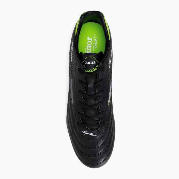 Joma Aguila 2231 AG negro/verde fluor мъжки футболни обувки 6