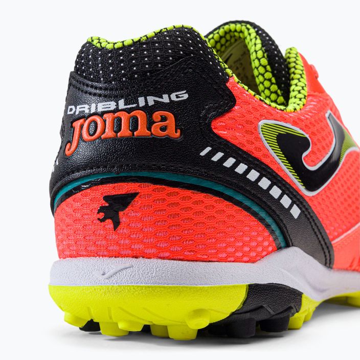 Мъжки футболни обувки Joma Dribling TF coral/black 7