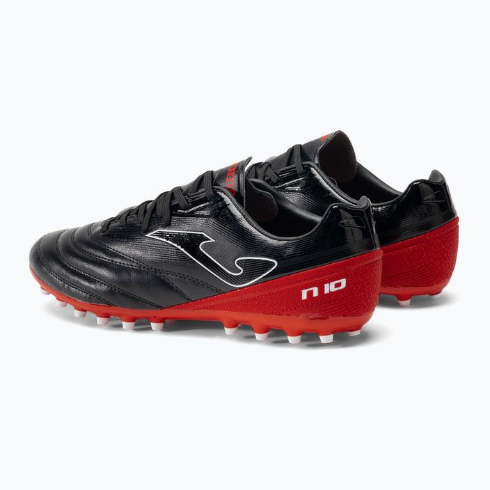 Мъжки футболни обувки Joma Numero-10 2241 AG negro/rojo 3