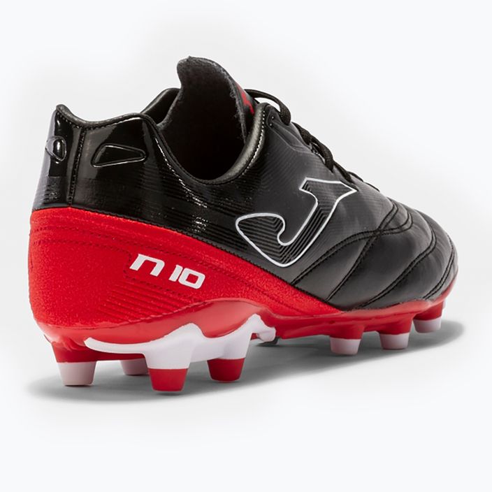 Мъжки футболни обувки Joma Numero-10 FG black/red 14