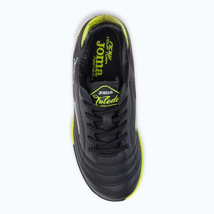 Детски футболни обувки Joma Toledo TF черни 12