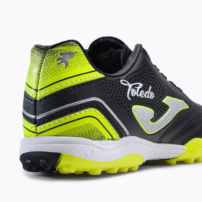Детски футболни обувки Joma Toledo TF черни 18
