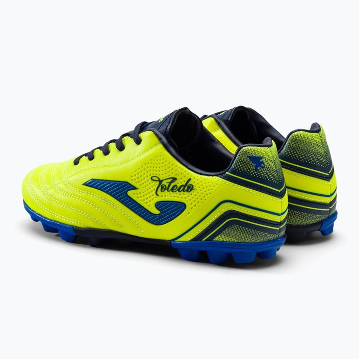Детски футболни обувки Joma Toledo HG lemon fluor 5