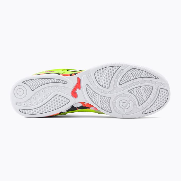 Мъжки футболни обувки Joma Top Flex IN green fluor 4