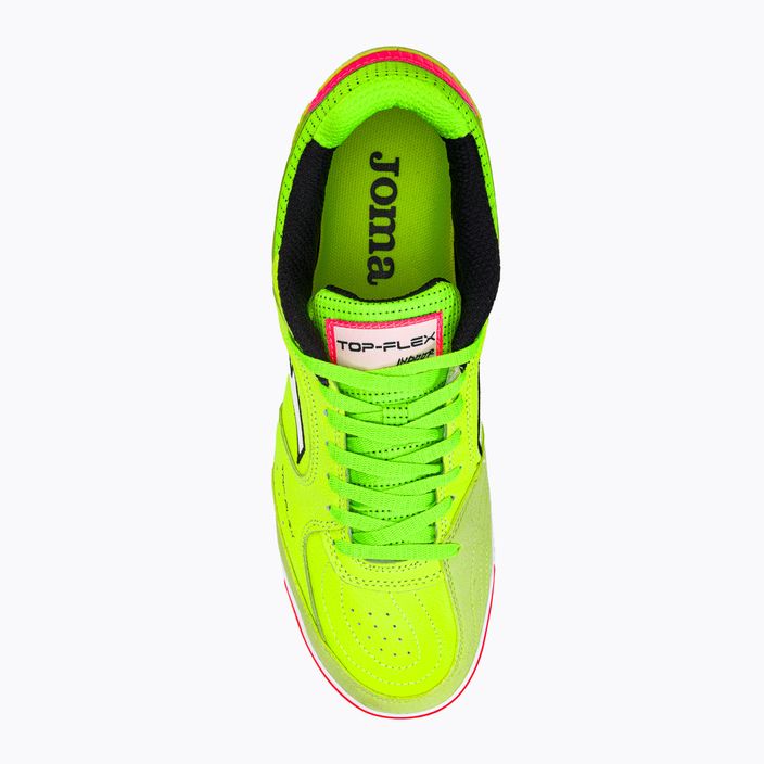 Мъжки футболни обувки Joma Top Flex IN green fluor 6