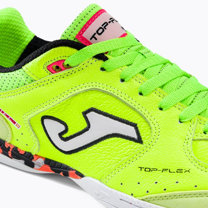 Мъжки футболни обувки Joma Top Flex IN green fluor 9