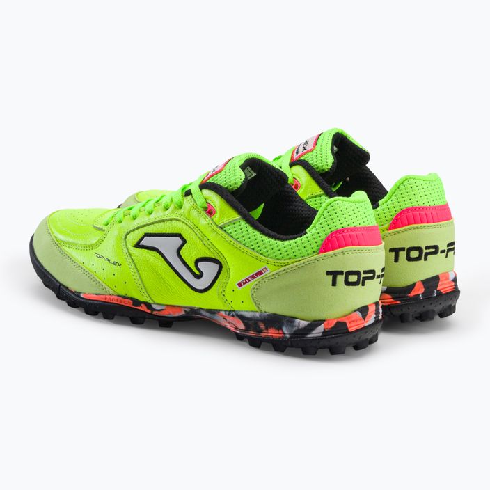 Мъжки футболни обувки Joma Top Flex TF green fluor 3
