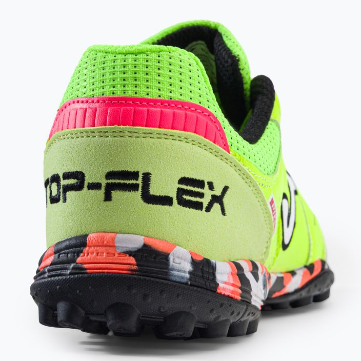 Мъжки футболни обувки Joma Top Flex TF green fluor 9
