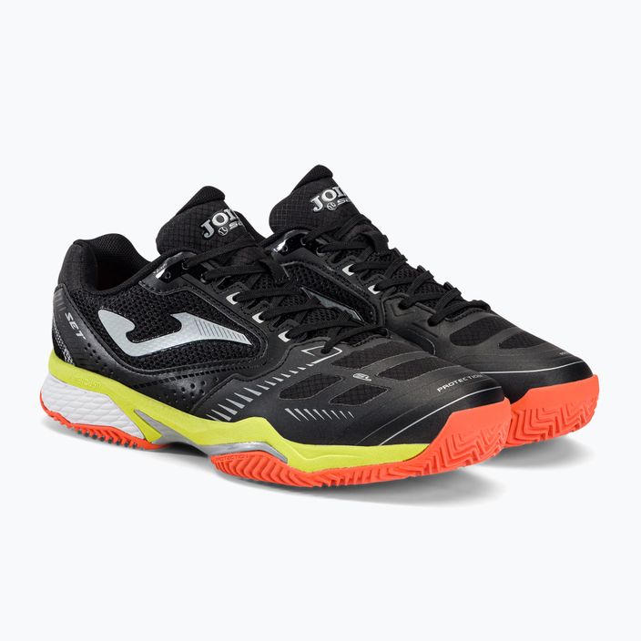 Joma T.Set мъжки обувки за тенис черни TSETW2201P 4