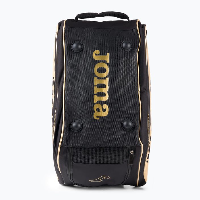 Чанта за тенис с гребло Joma Gold Pro в черно и златисто 400920.109 2