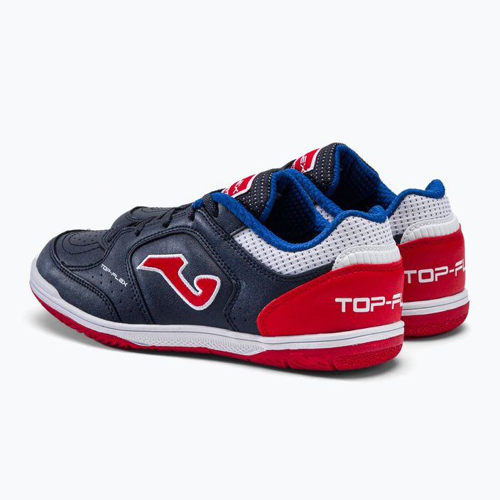 Детски футболни обувки Joma Top Flex IN navy/red 5