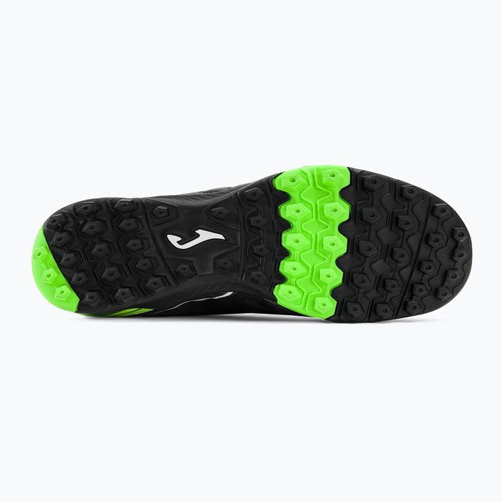 Мъжки футболни обувки Joma Aguila TF black/green fluor 5