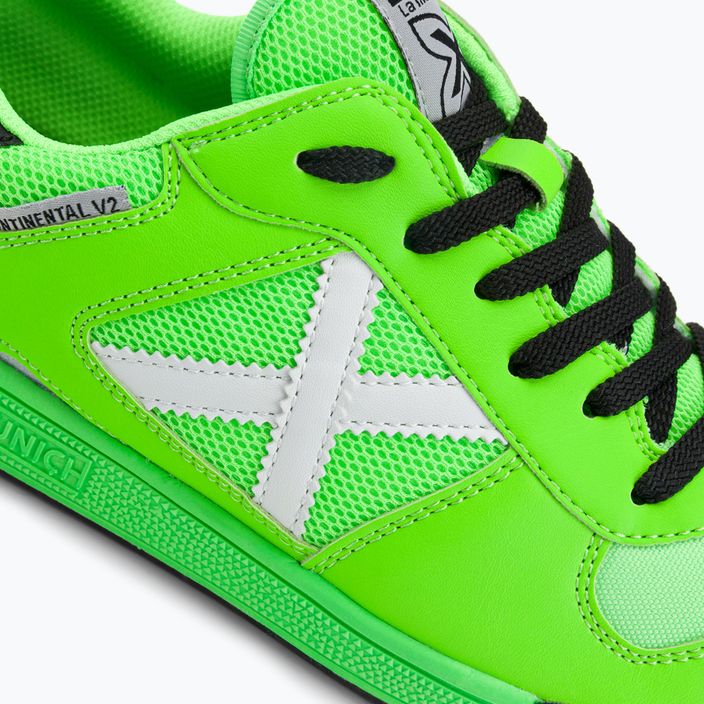 MUNICH Continental V2 мъжки футболни обувки зелени 8