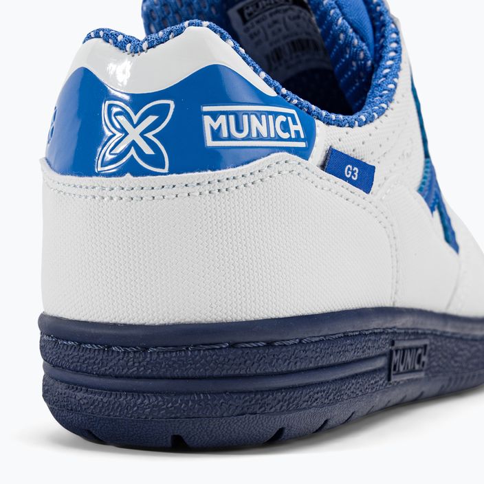 Детски футболни обувки MUNICH G-3 Kid Profit бели 9