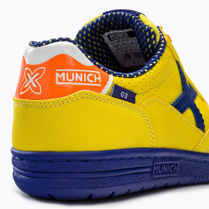 Детски футболни обувки MUNICH G-3 Kid Profit yellow 9