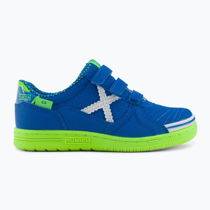 Детски футболни обувки MUNICH G-3 Kid Vco Profit blue 2