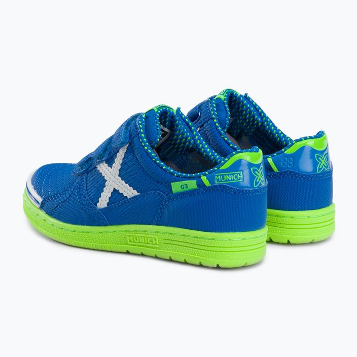 Детски футболни обувки MUNICH G-3 Kid Vco Profit blue 3