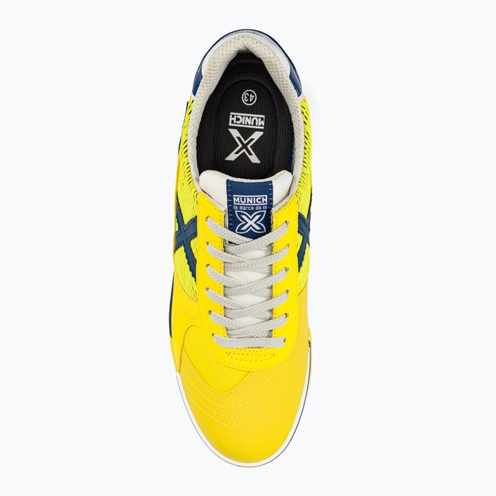 MUNICH G-3 Закрити футболни обувки жълти 6