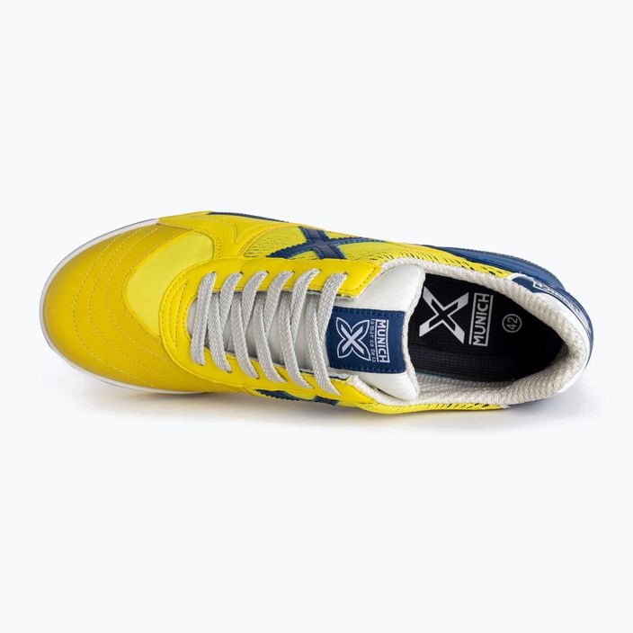 MUNICH G-3 Закрити футболни обувки жълти 13