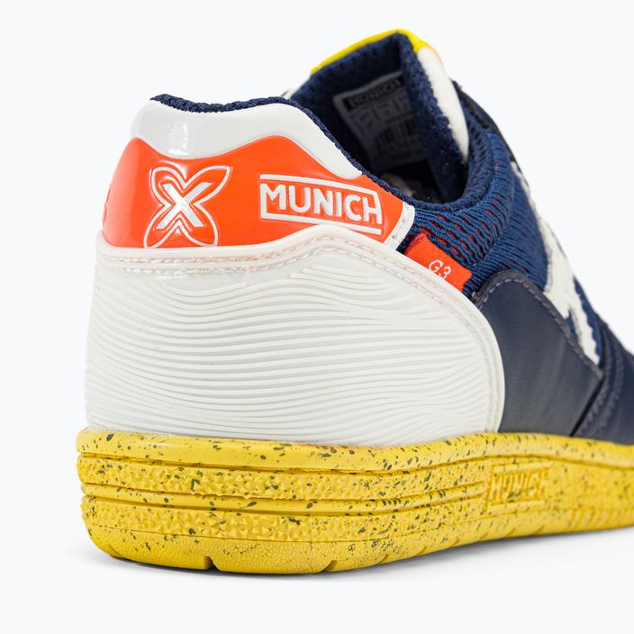 Детски футболни обувки MUNICH G-3 Indoor сини 9