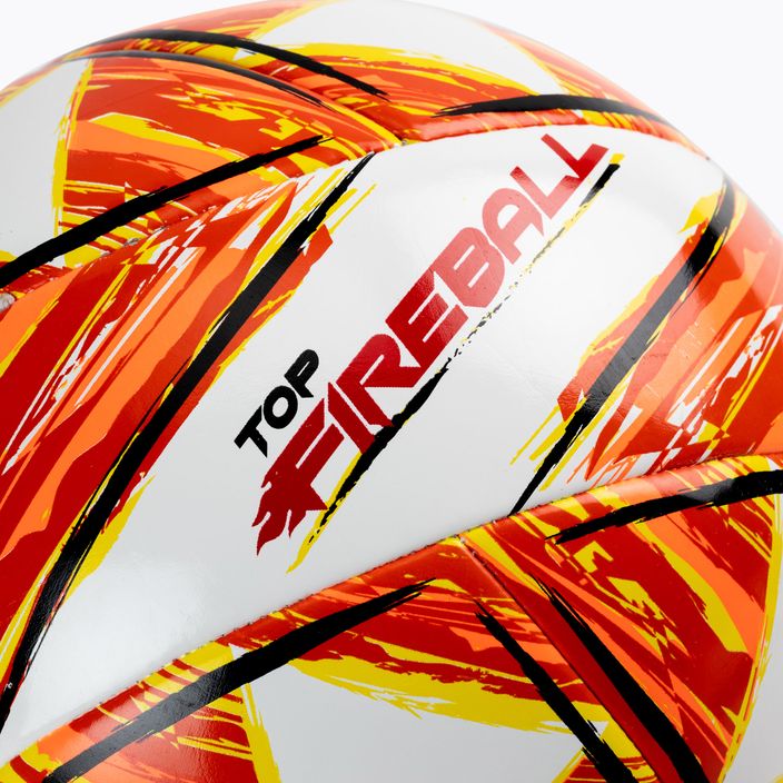 Joma Top Fireball Futsal оранжево-бяла футболна топка 401097AA219A 3