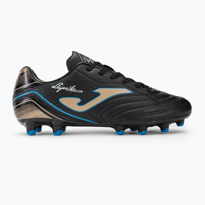 Мъжки футболни обувки Joma Aguila FG black/gold 2