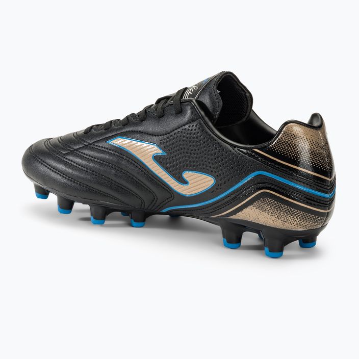 Мъжки футболни обувки Joma Aguila FG black/gold 3